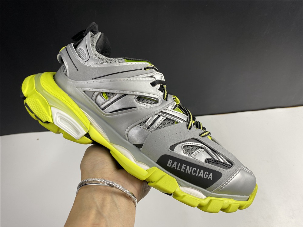 BLG TRACK SNEAKER SIL*VER/GREEN